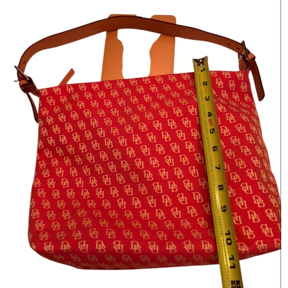 Dooney & Bourke Pink Monogram Shoulder Bag - Picture 4 of 11